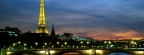 La tour Eiffel de nuit, Paris, France - Facebook Cover