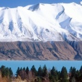 Cover FB  Lake Pukaki and the Ben Ohau Range, Near Mount Cook Station, New Zealand