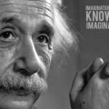 Citation Einstein anglais - Facebook Cover