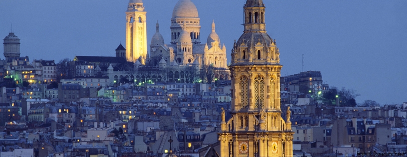 Basilique du sacré coeur de Montmartre, Paris, France - Facebook Cover.jpg