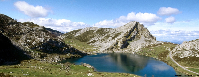 Cover FB  Lake Enol, Covadonga, Picos de Europa National Park, Asturias, Spain