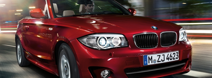 BMW 1series convertible Facebook Cover 10