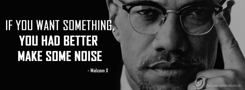 If you want something  - Malcolm X.jpg