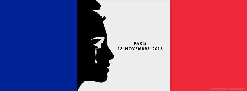Paris 13 novembre - couverture facebook